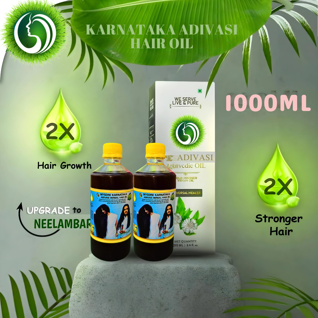 Adivasi herbal hair oil all variants