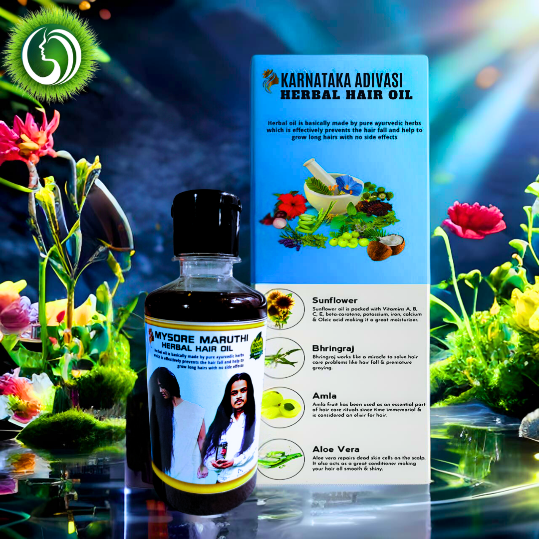 Adivasi herbal hair oil all variants